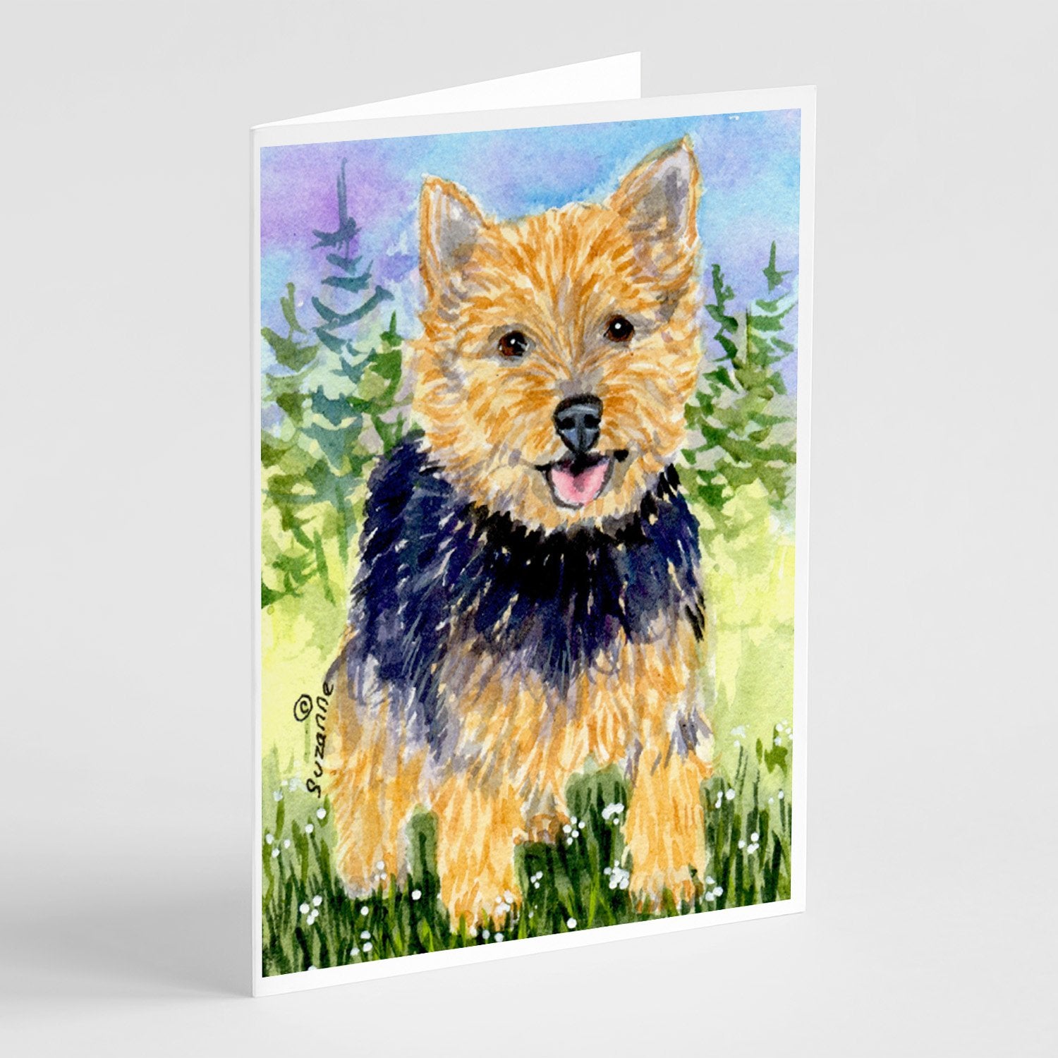 Buy this Norwich Terrier Greeting Cards and Envelopes Pack of 8