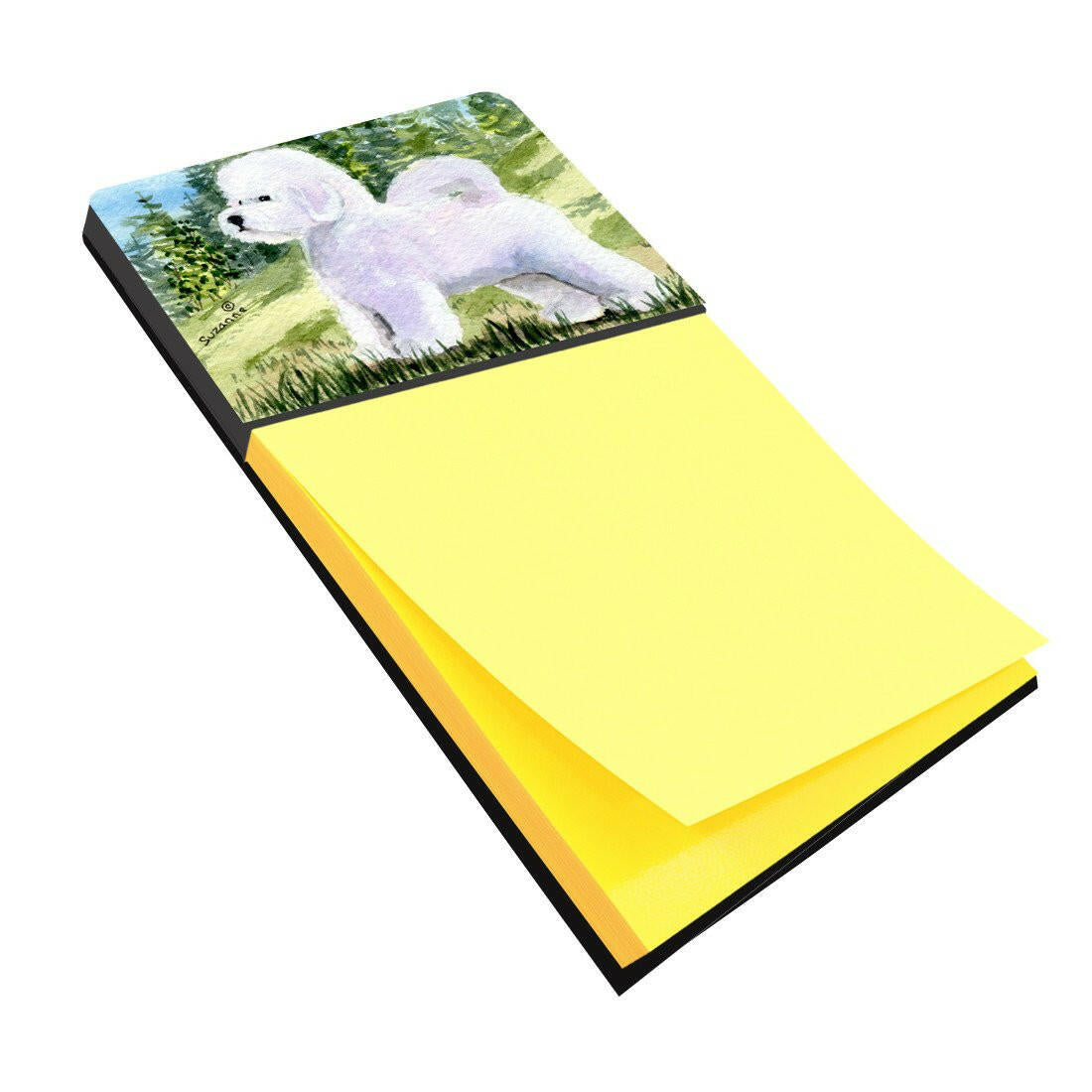 Bichon Frise Refiillable Sticky Note Holder or Postit Note Dispenser SS8900SN by Caroline's Treasures