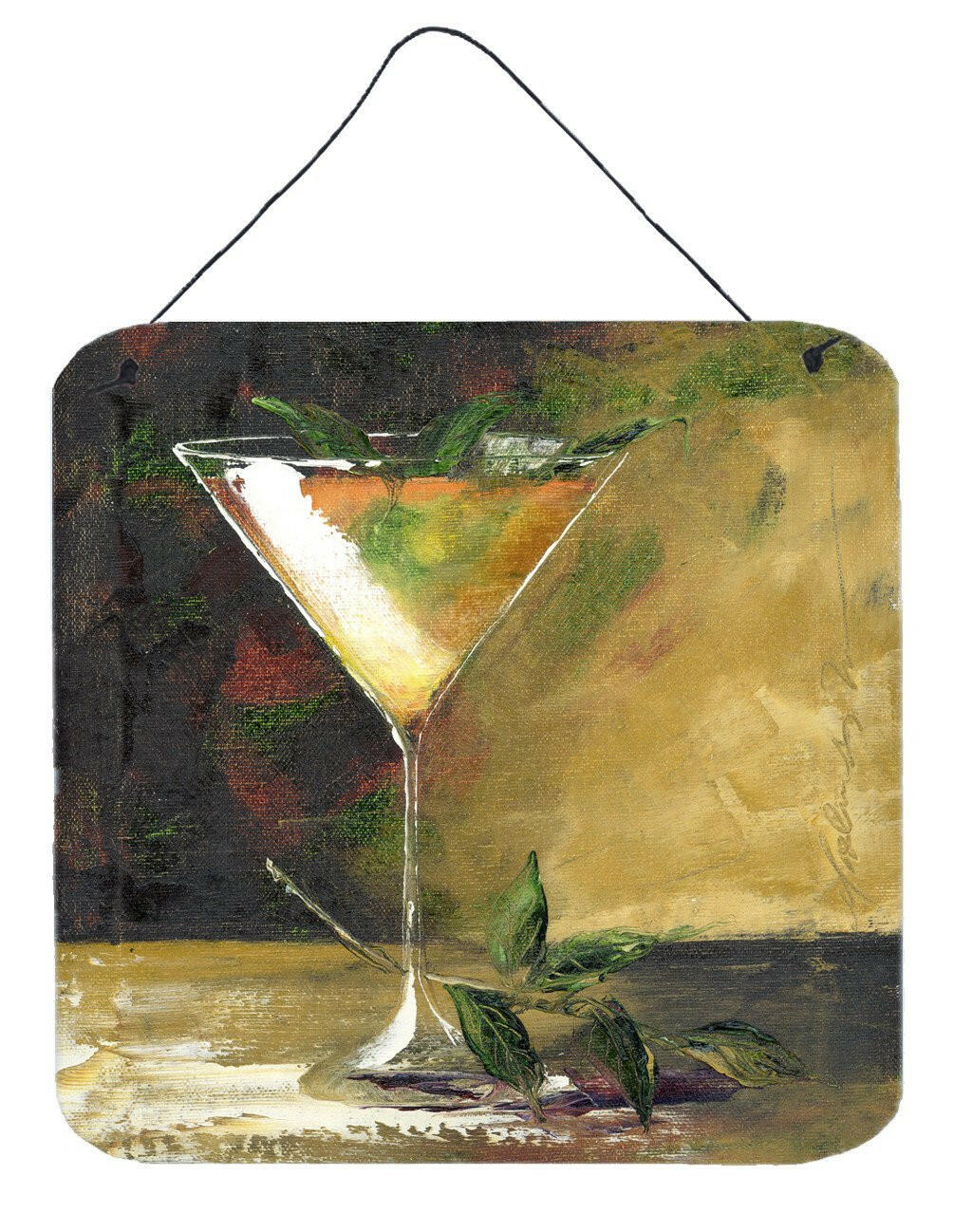 Stinger Martini by Malenda Trick Wall or Door Hanging Prints TMTR0032DS66 by Caroline&#39;s Treasures