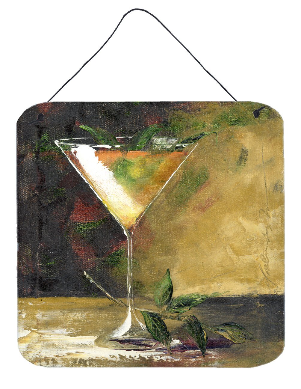 Stinger Martini by Malenda Trick Wall or Door Hanging Prints TMTR0032DS66 by Caroline's Treasures