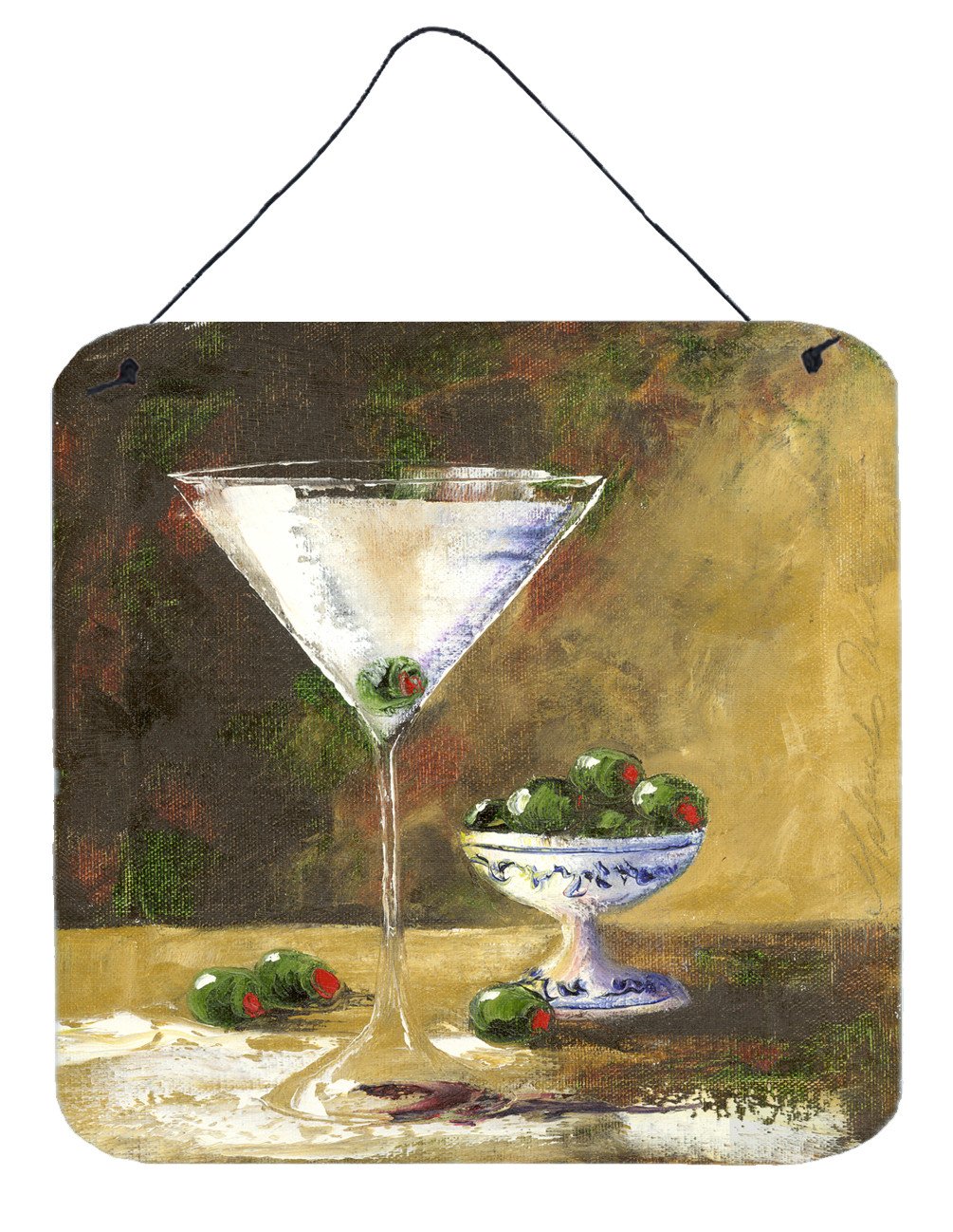 Olive Martini by Malenda Trick Wall or Door Hanging Prints TMTR0033DS66 by Caroline's Treasures