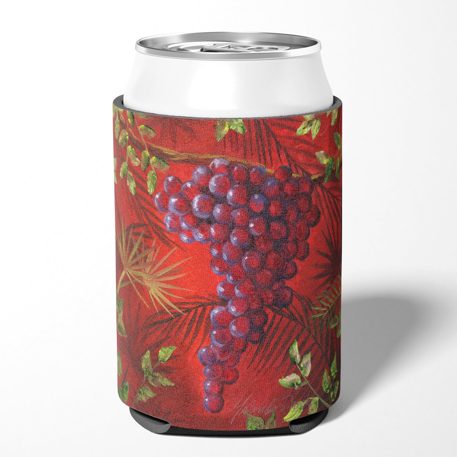 Sicillian Grapes by Malenda Trick Can or Bottle Hugger TMTR0153CC.