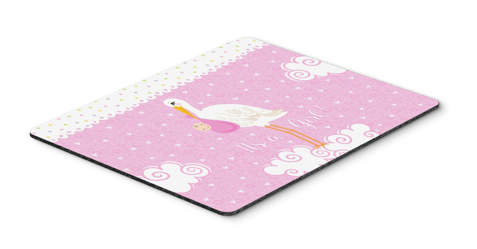 It's a Baby Girl Mouse Pad, Hot Pad or Trivet VHA3013MP by Caroline's Treasures