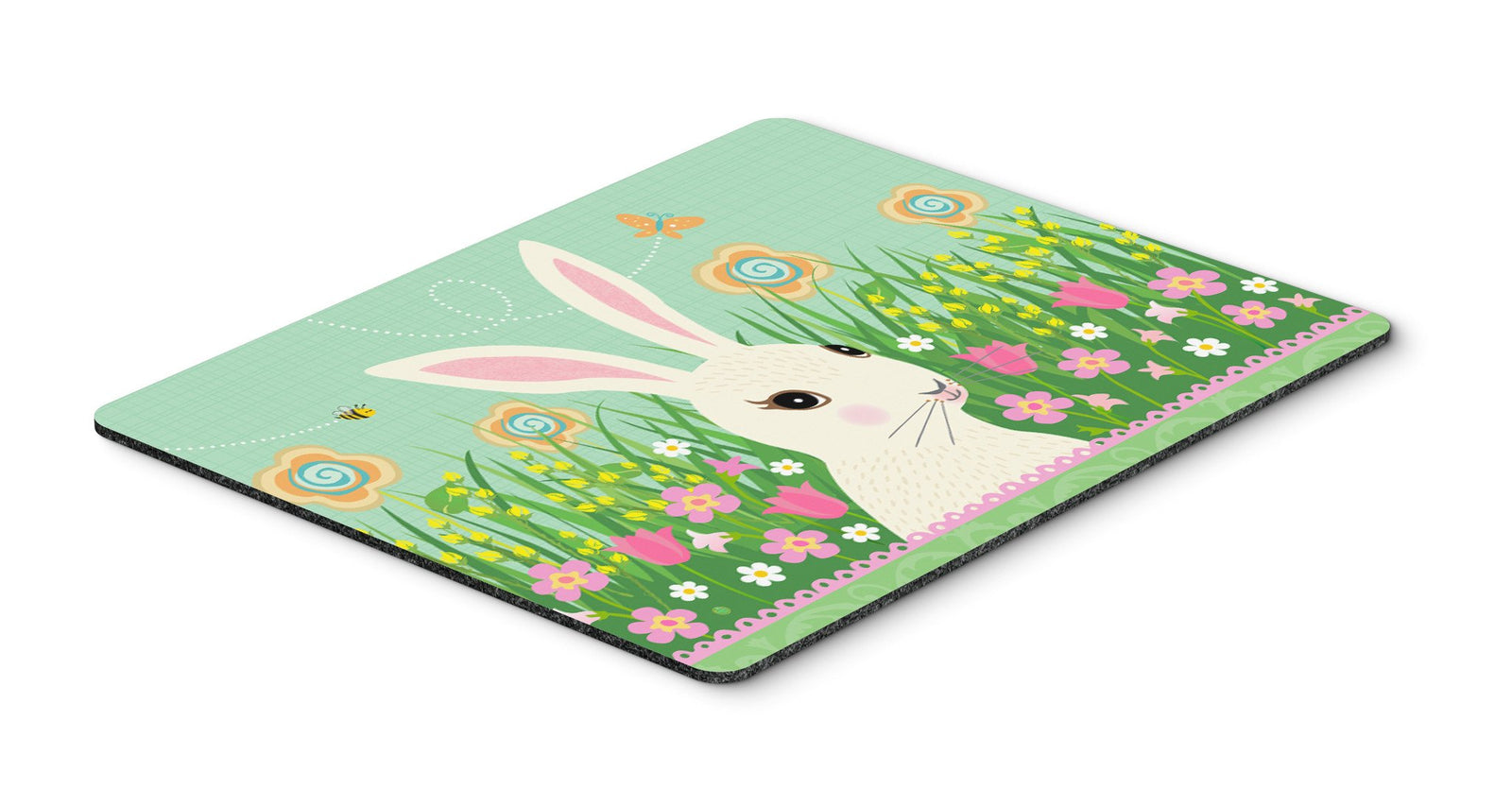 Easter Bunny Rabbit Mouse Pad, Hot Pad or Trivet VHA3023MP by Caroline's Treasures