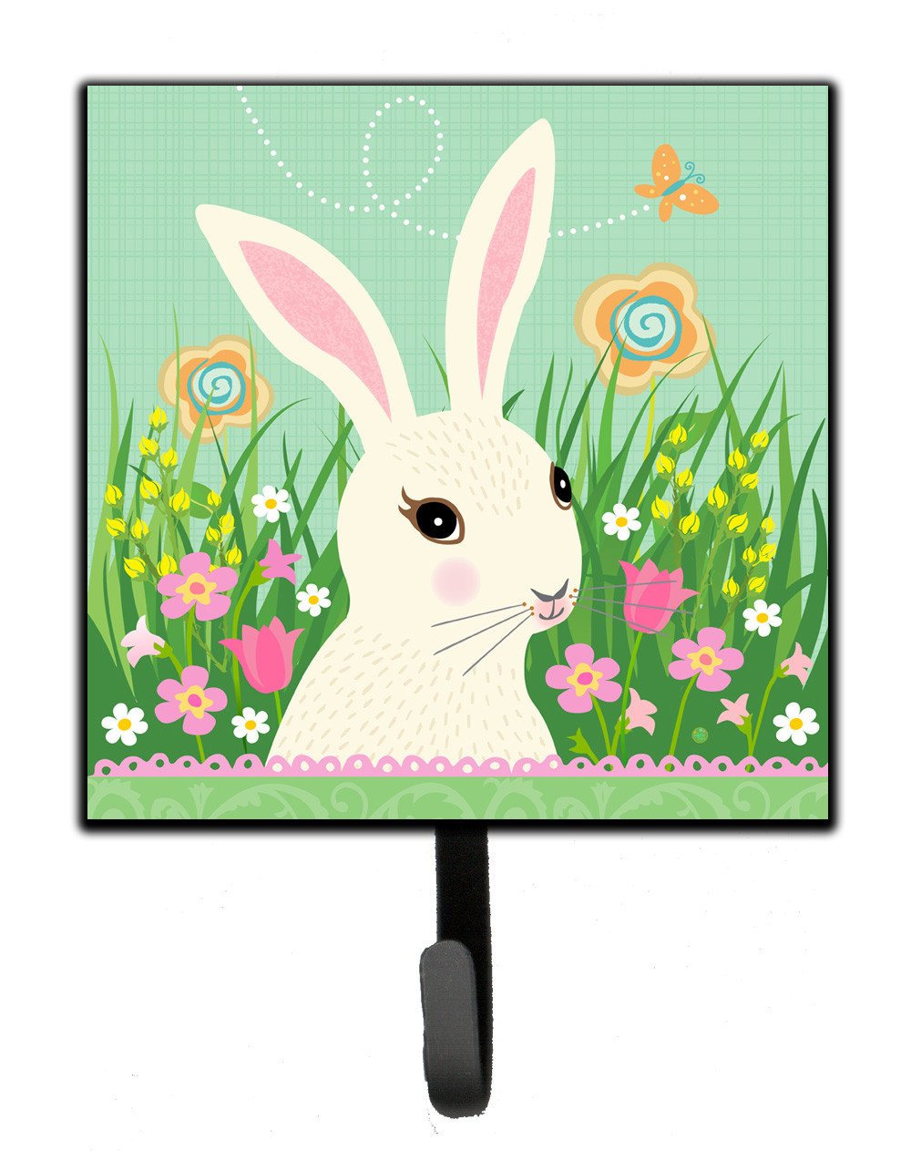 Easter Bunny Rabbit Leash or Key Holder VHA3023SH4 by Caroline's Treasures