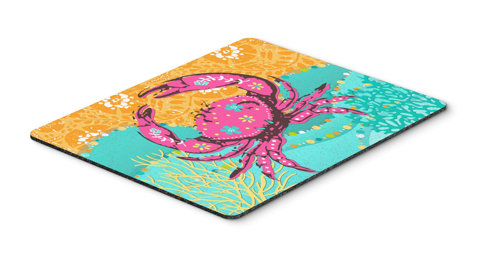 Coastal Pink Crab Mouse Pad, Hot Pad or Trivet VHA3028MP by Caroline's Treasures