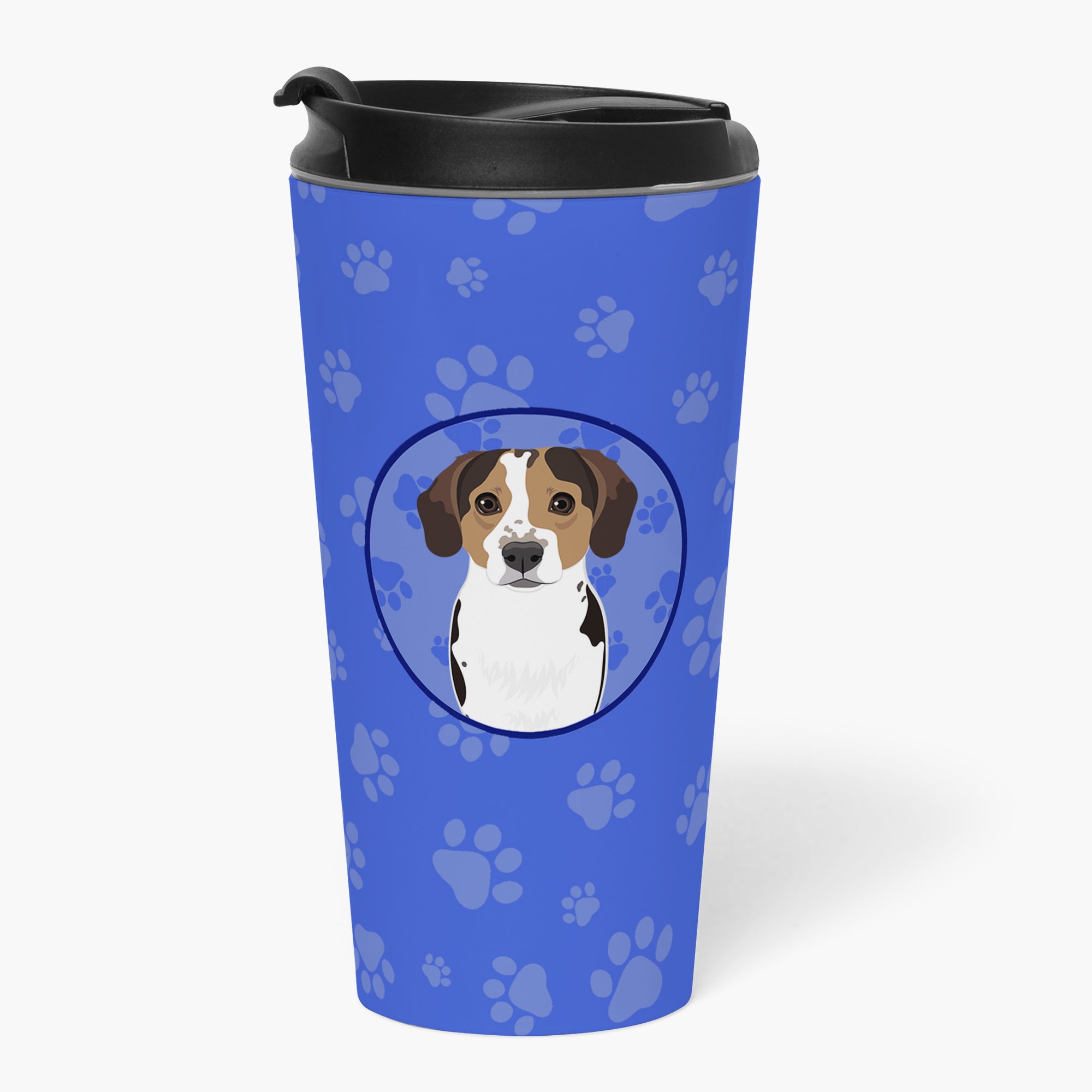 Buy this Beagle Tricolor Ticked  Stainless Steel 16 oz  Tumbler