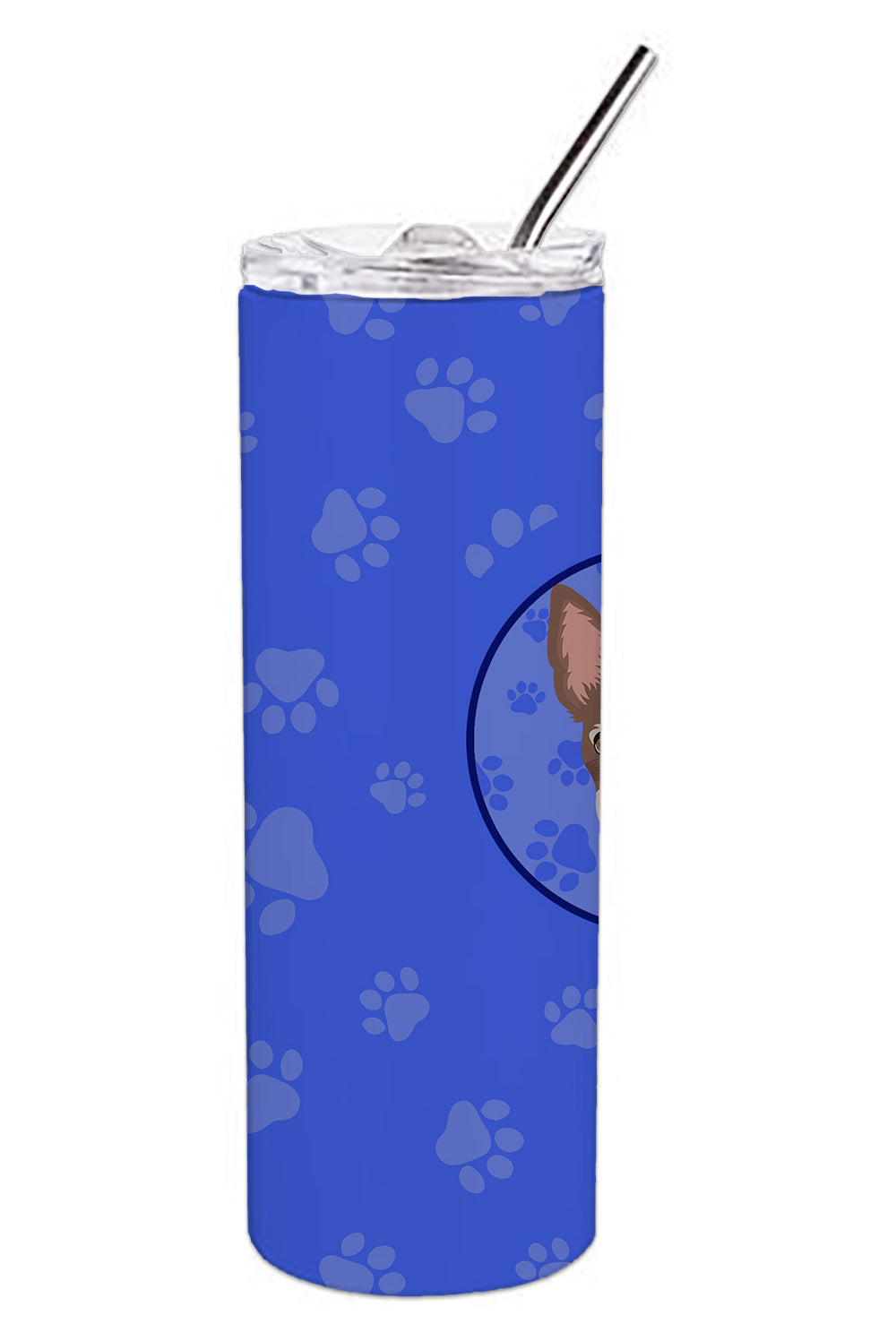 Buy this Chihuahua Chocolate #2  Stainless Steel 20 oz Skinny Tumbler