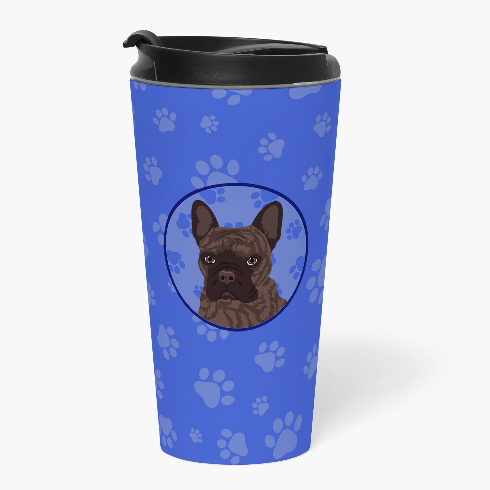 Buy this French Bulldog Brindle #1  Stainless Steel 16 oz  Tumbler