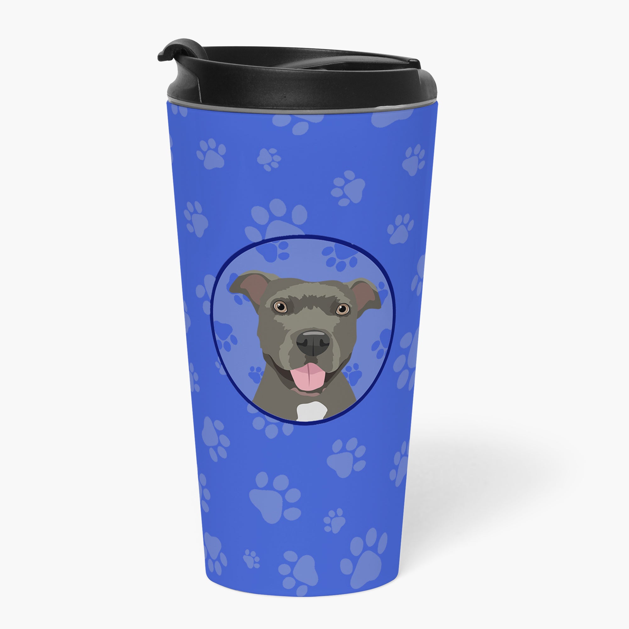Buy this Pit Bull Blue #3  Stainless Steel 16 oz  Tumbler