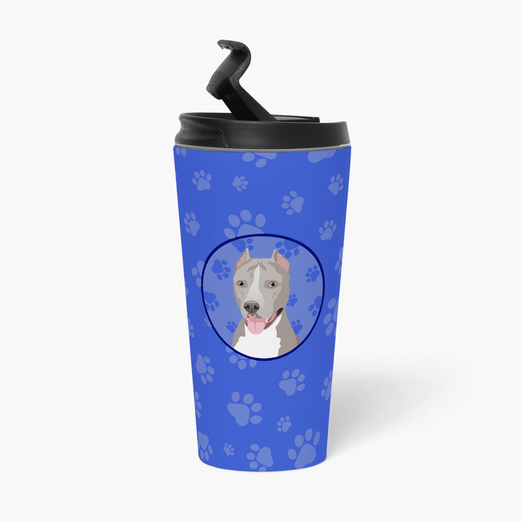 Pit Bull Blue #5  Stainless Steel 16 oz  Tumbler - the-store.com