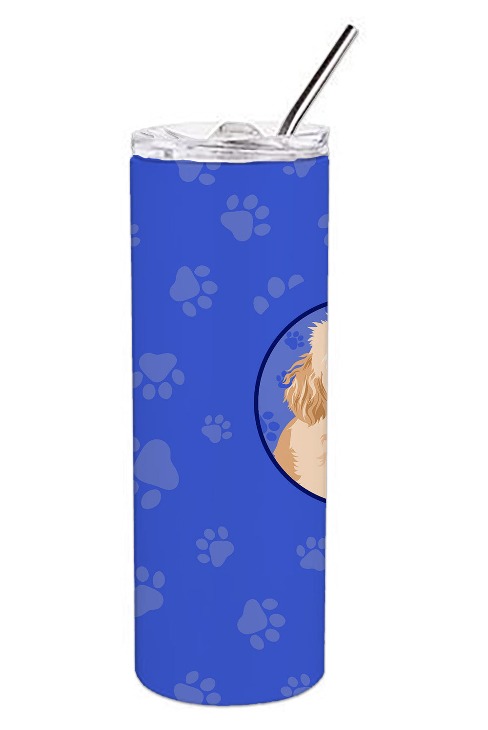 Buy this Poodle Toy Apricot #2  Stainless Steel 20 oz Skinny Tumbler