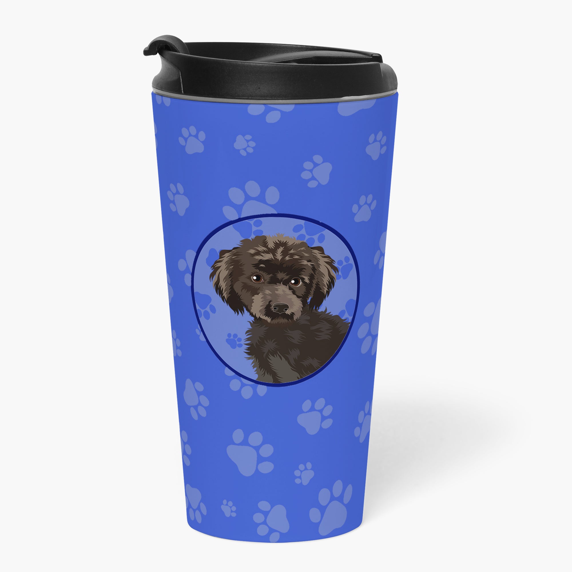 Buy this Poodle Toy Brown  Stainless Steel 16 oz  Tumbler