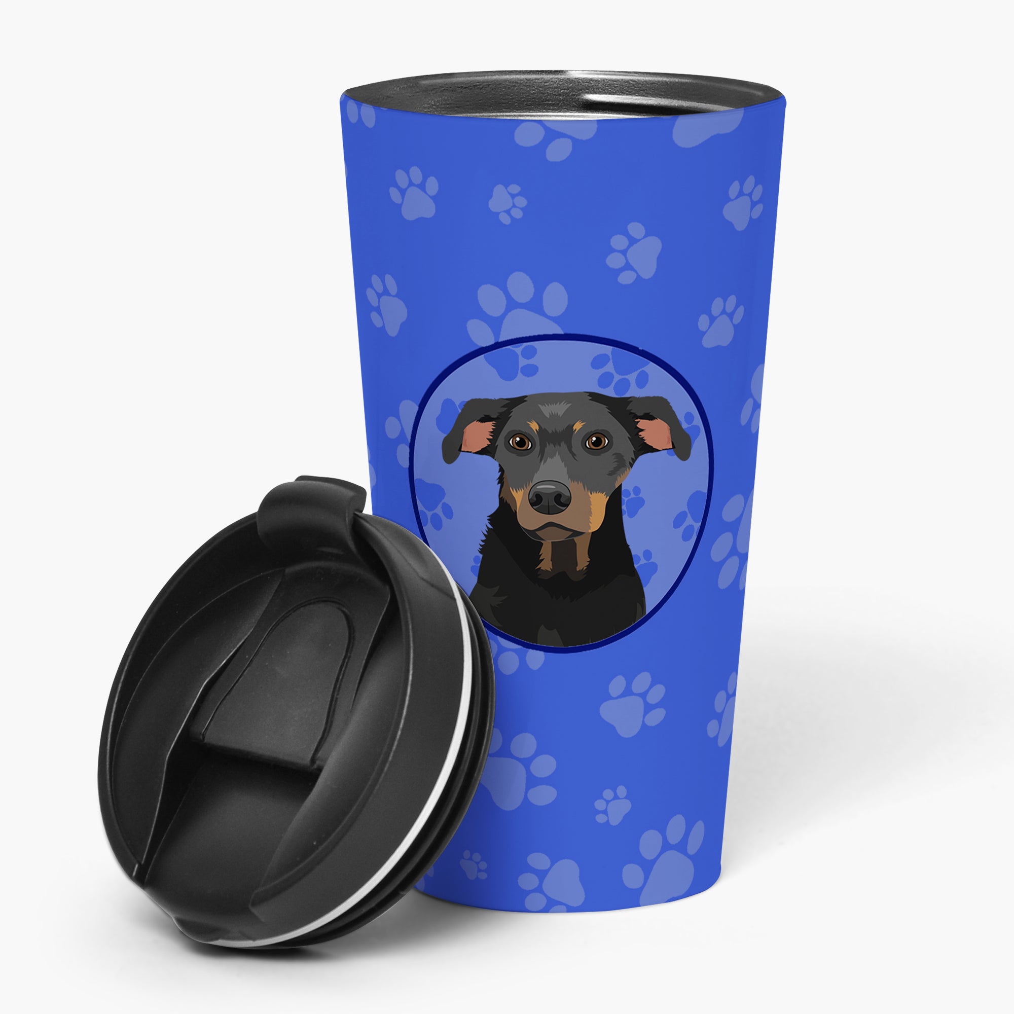 Buy this Rottweiler Black and Tan #5  Stainless Steel 16 oz  Tumbler