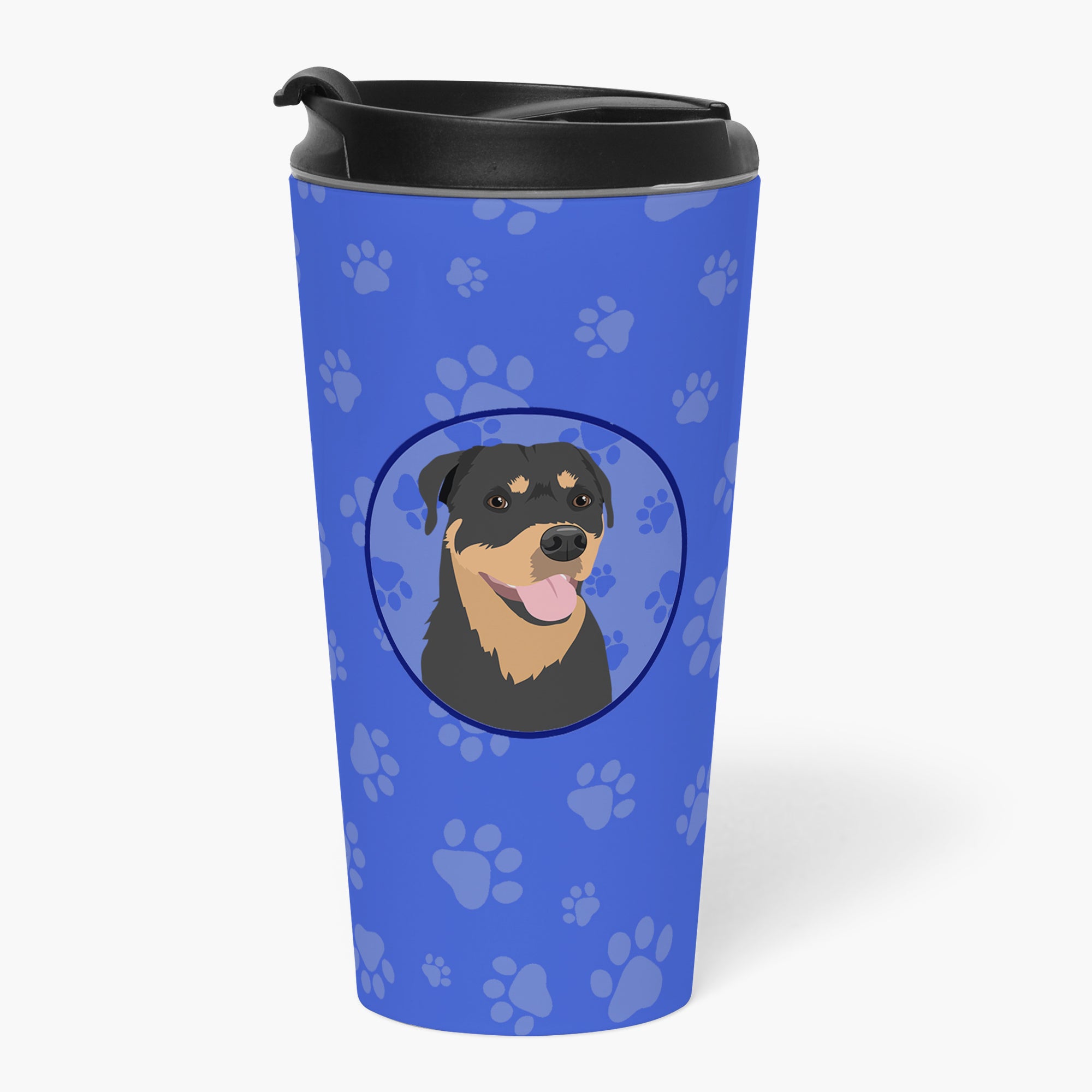 Rottweiler Black and Tan #7  Stainless Steel 16 oz  Tumbler - the-store.com