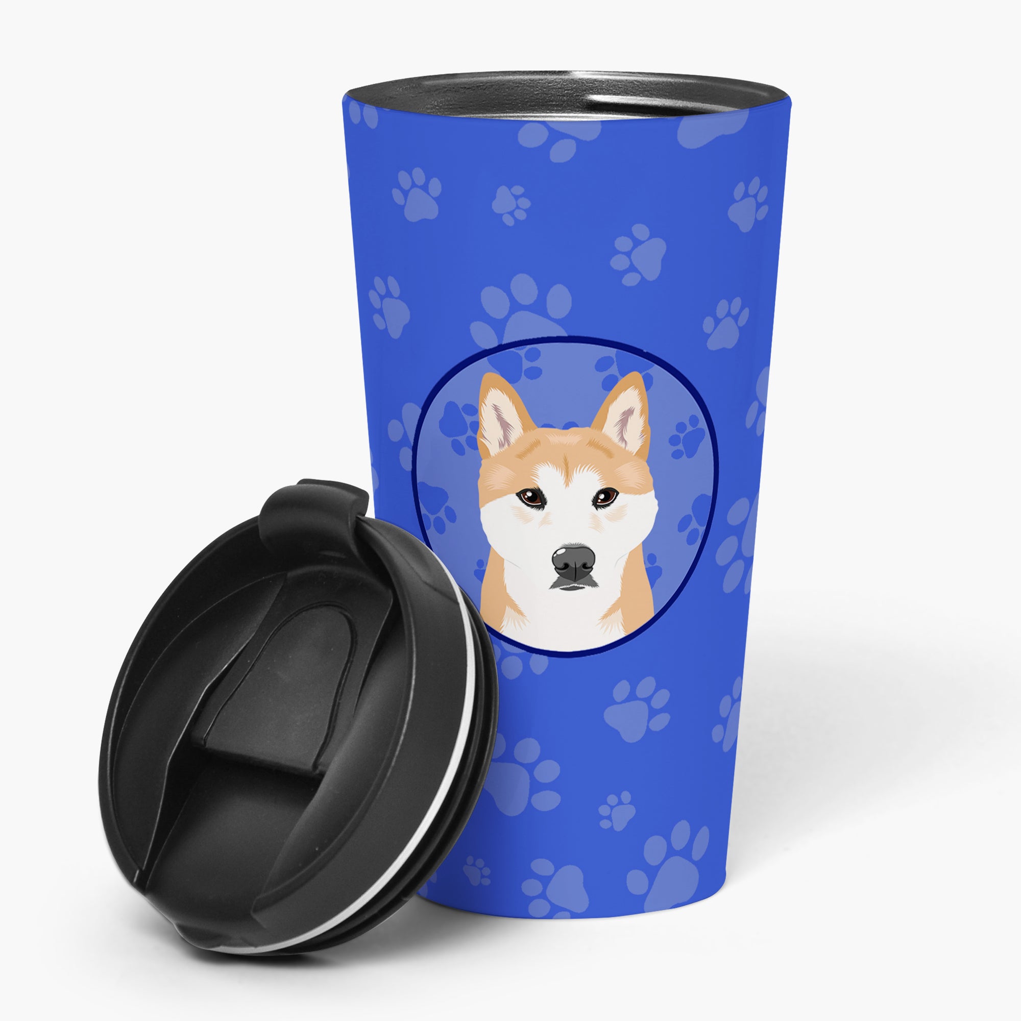 Buy this Shiba Inu Red #1  Stainless Steel 16 oz  Tumbler