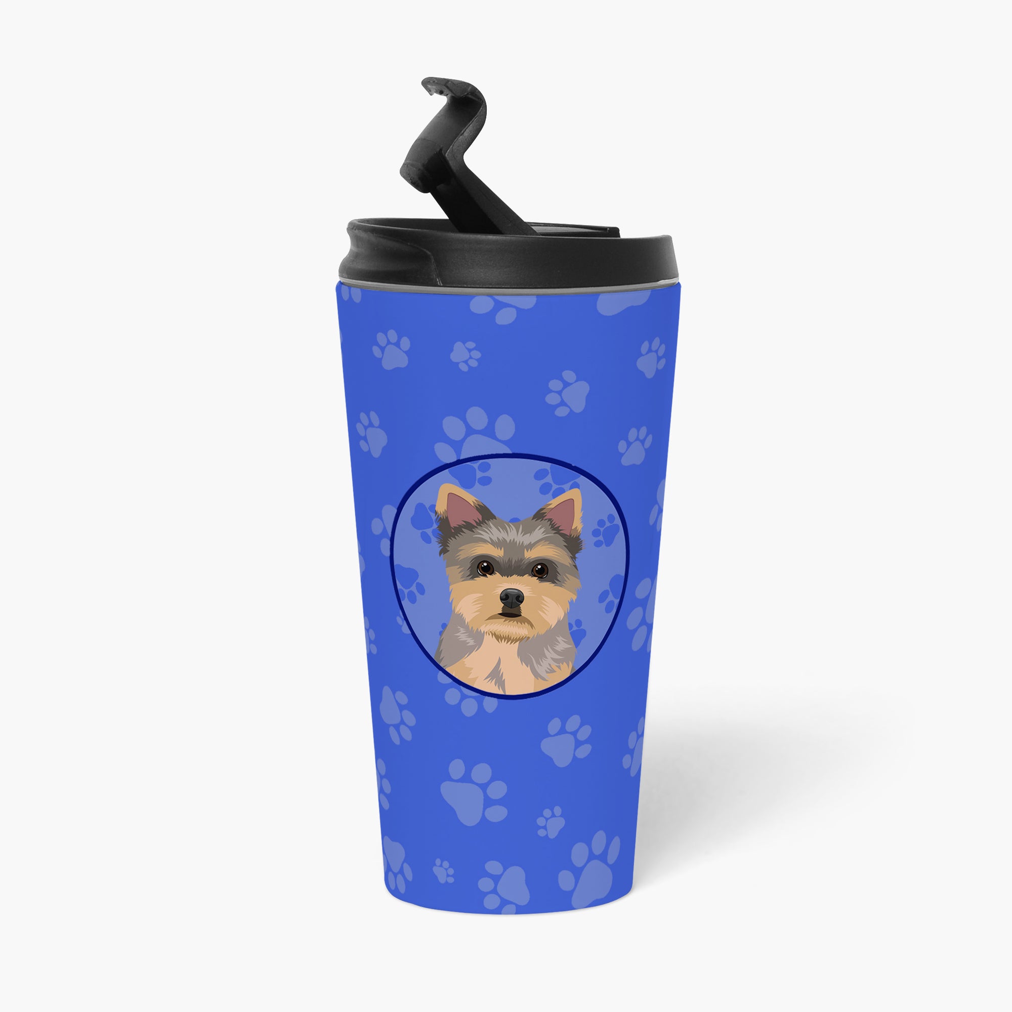 Yorkie Chocolate Puppy  Stainless Steel 16 oz  Tumbler - the-store.com
