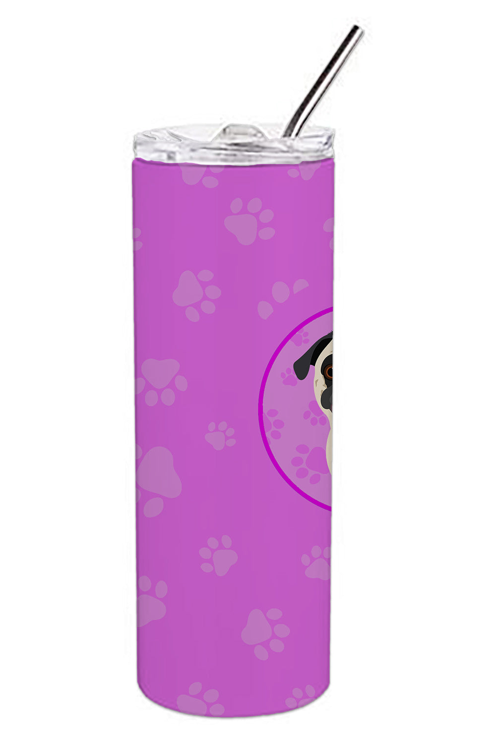 Buy this Pug Fawn #2 Stainless Steel 20 oz Skinny Tumbler