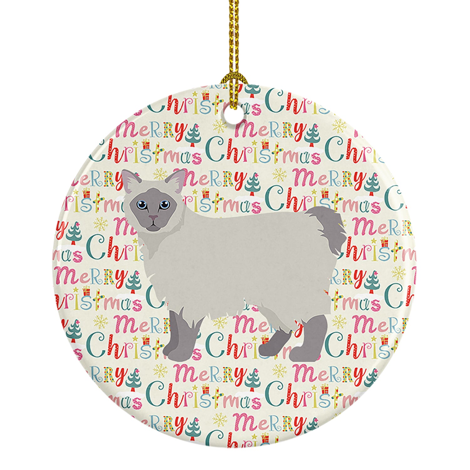 Buy this Owyhee Bob #1 Cat Christmas Ceramic Ornament