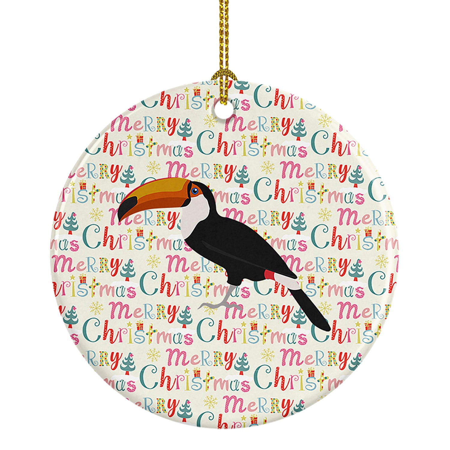 Buy this Toucan Christmas Ceramic Ornament