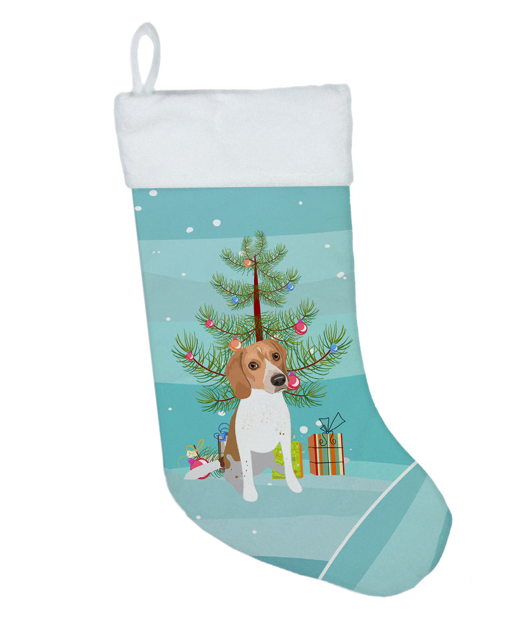 Beagle Red and White Red Ticked #3 Christmas Christmas Stocking