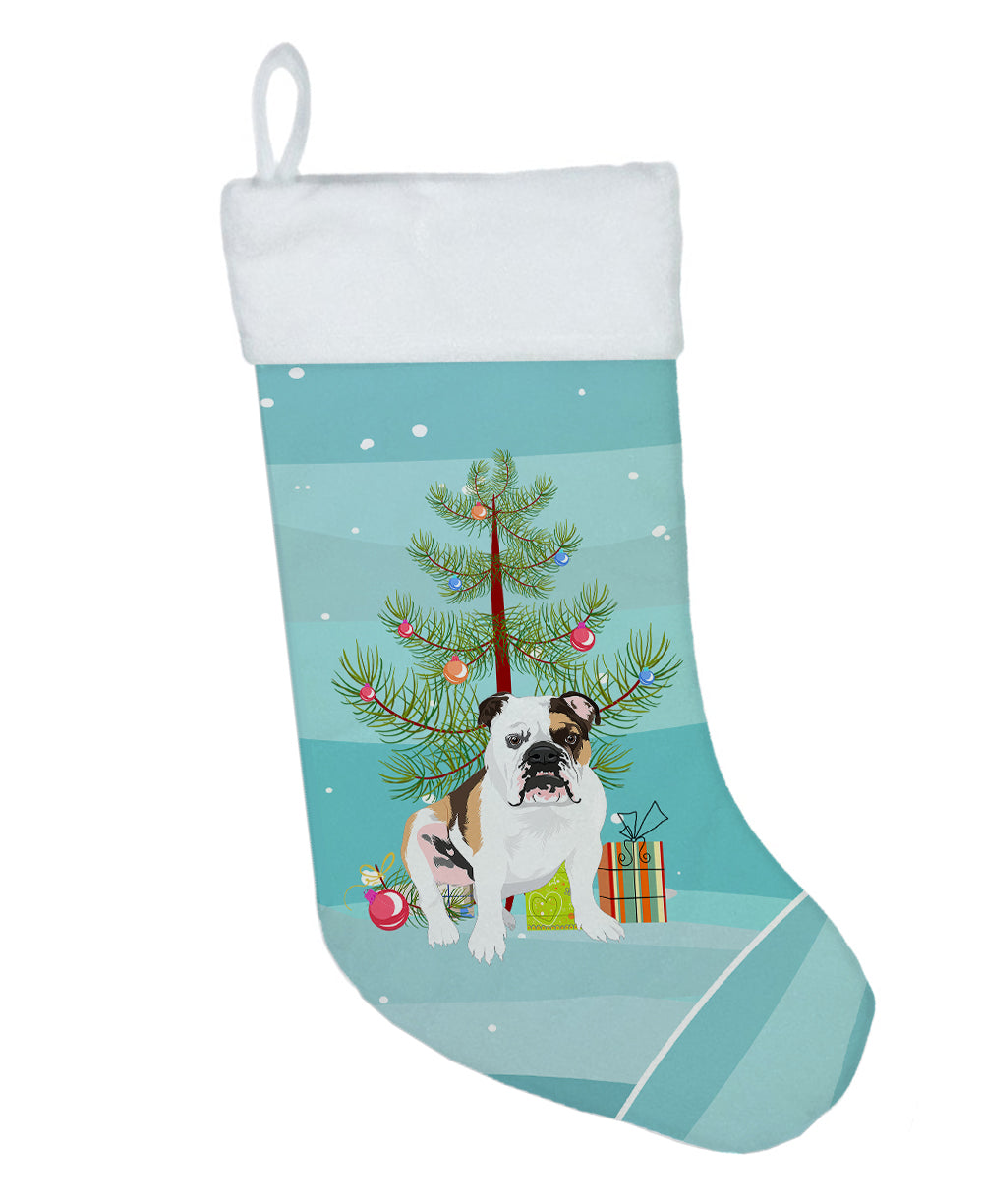English Bulldog Tricolor #3 Christmas Christmas Stocking