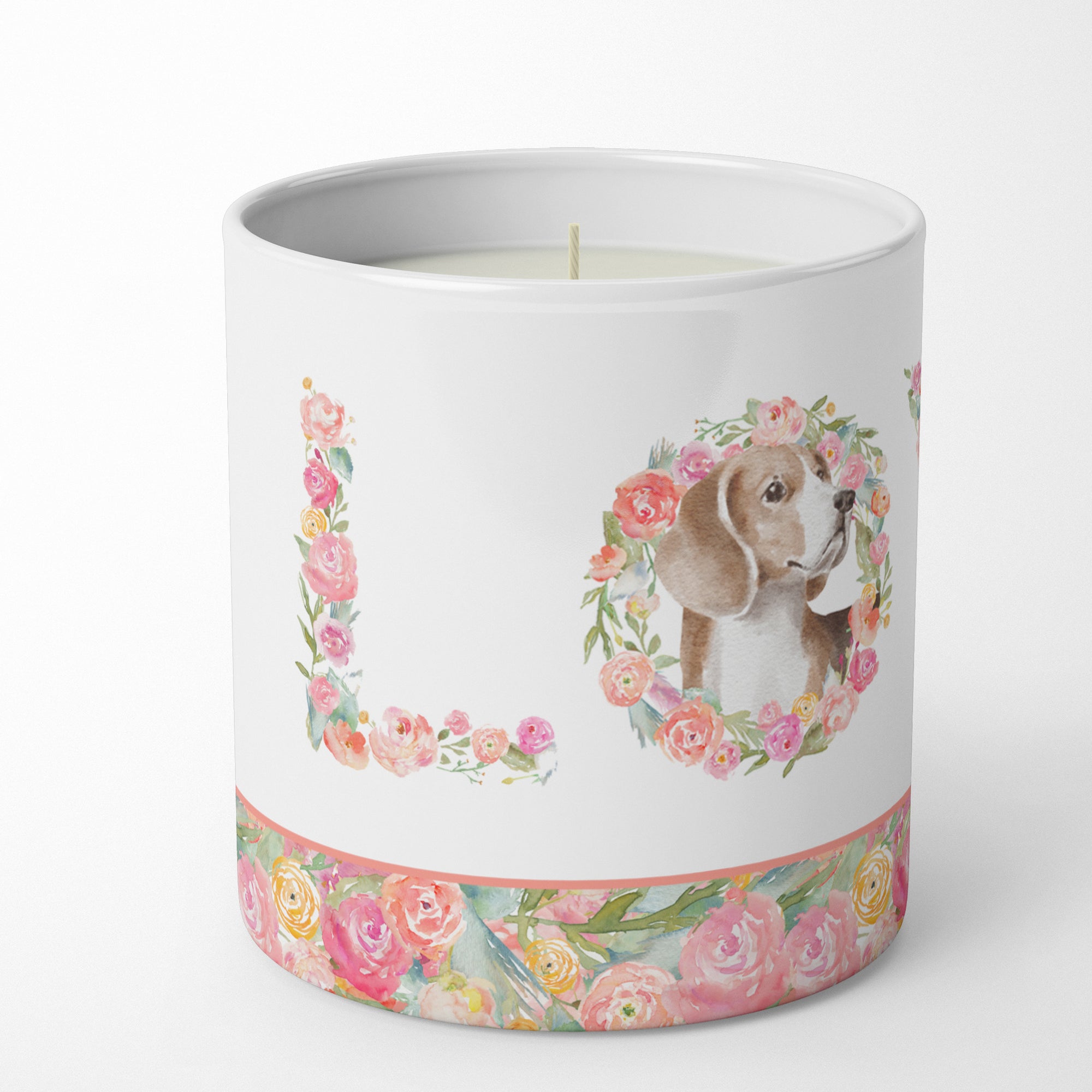 Buy this Beagle #6 LOVE 10 oz Decorative Soy Candle