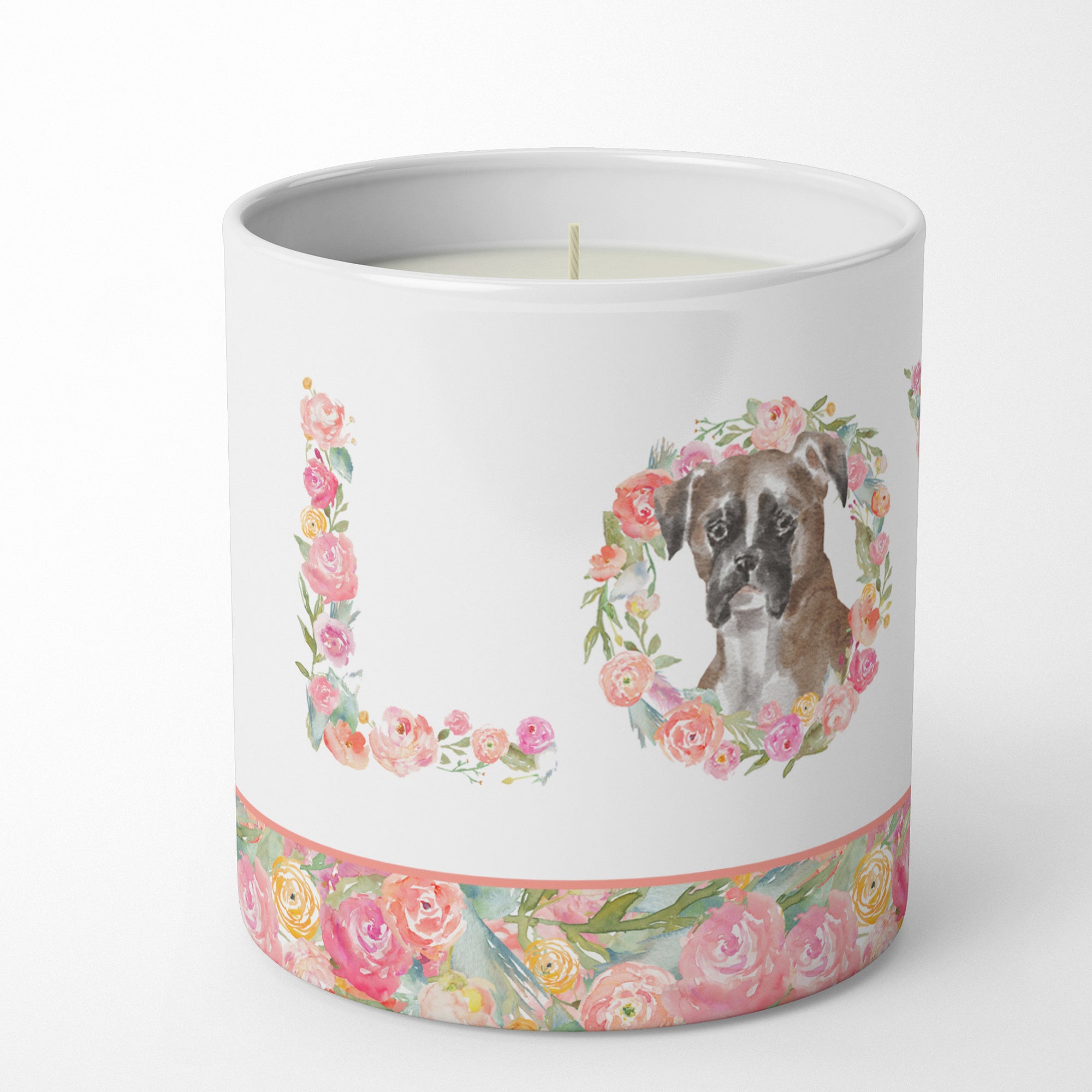 Buy this Boxer #3 LOVE 10 oz Decorative Soy Candle