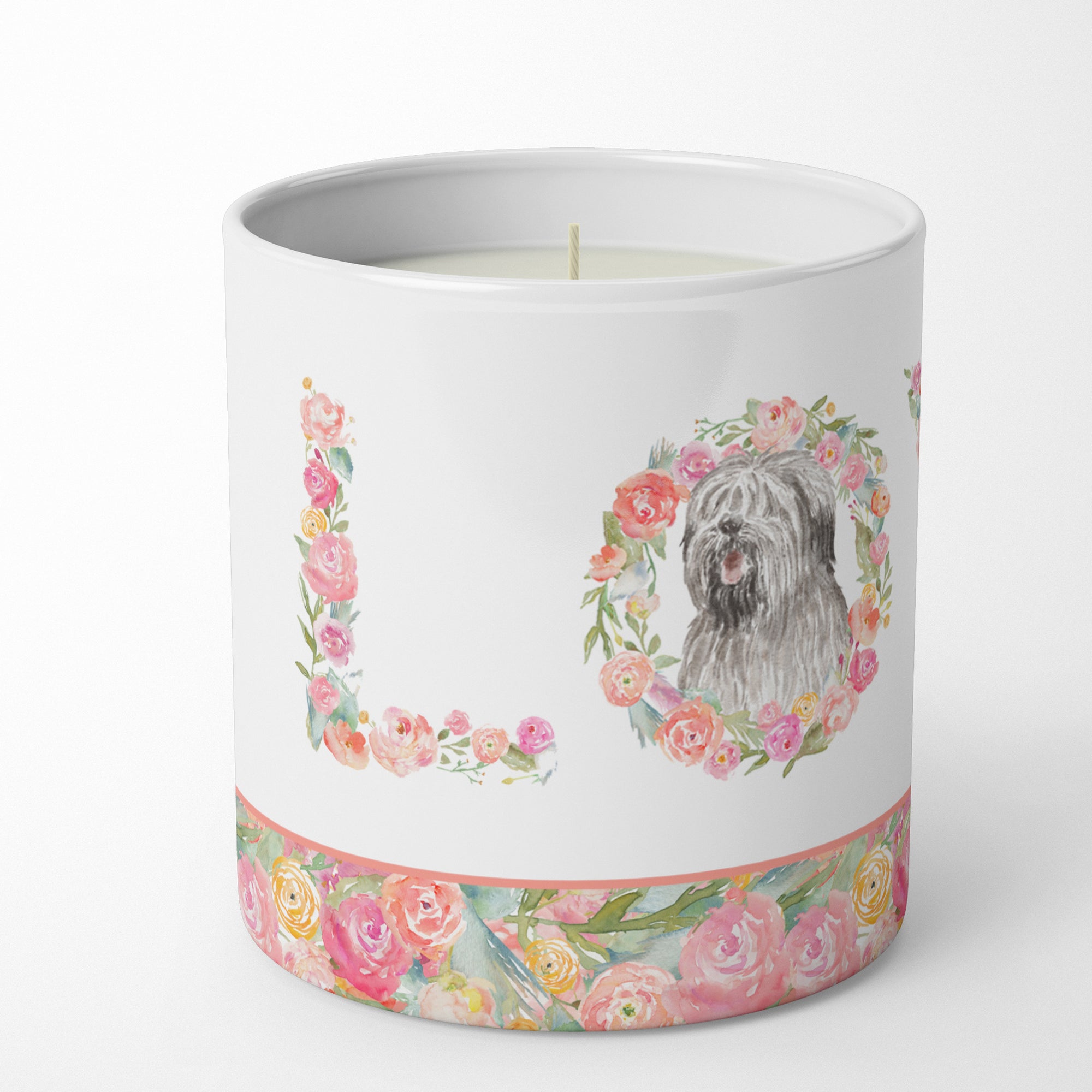 Buy this Briard #8 LOVE 10 oz Decorative Soy Candle