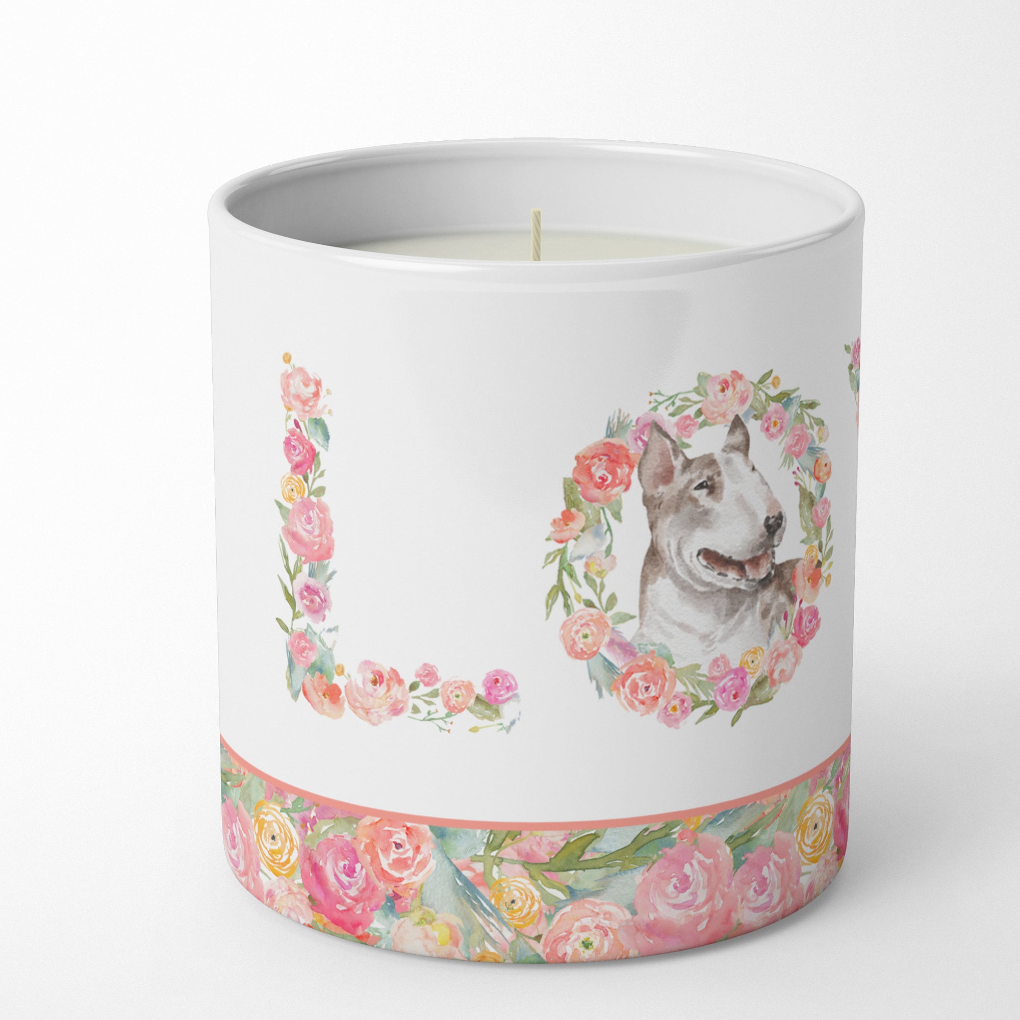 Buy this Bull Terrier #1 LOVE 10 oz Decorative Soy Candle