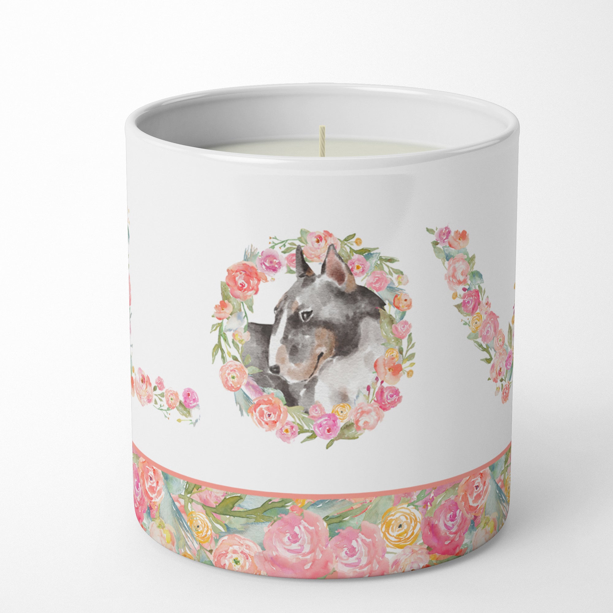 Buy this Bull Terrier #5 LOVE 10 oz Decorative Soy Candle