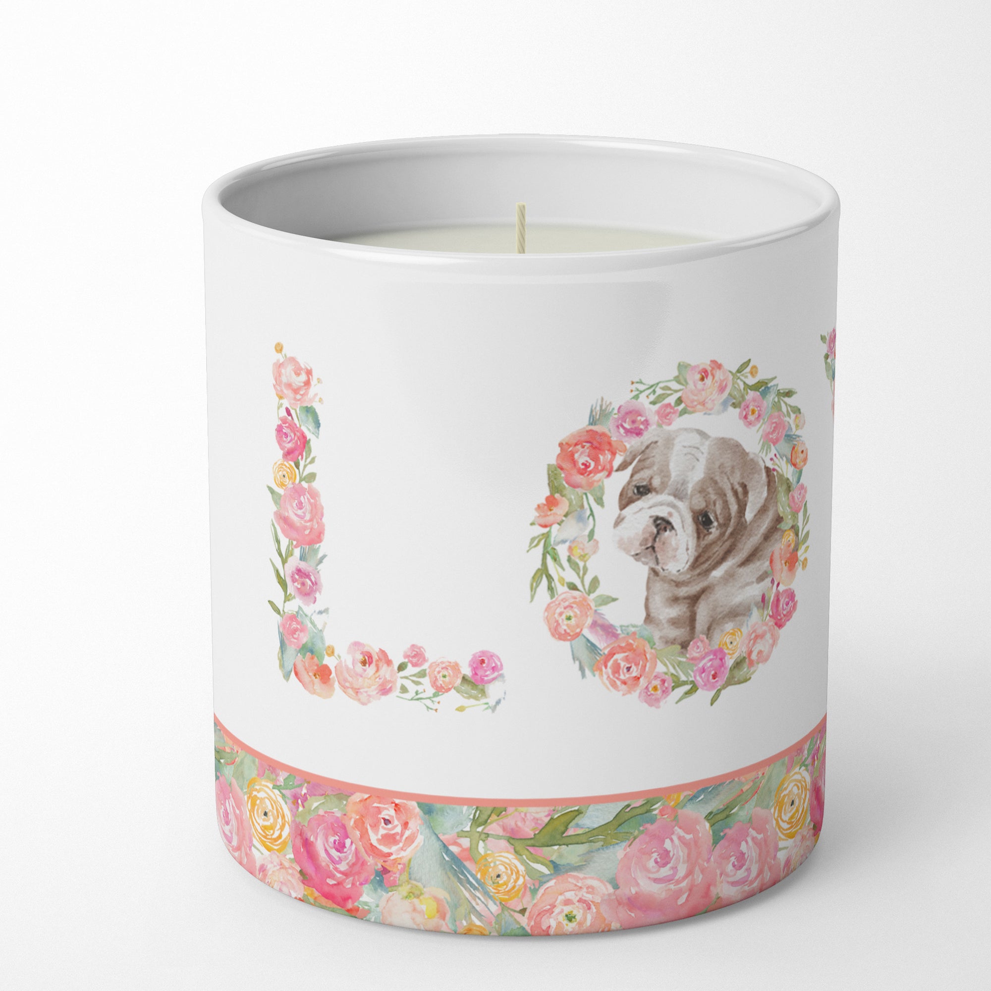 Buy this English Bulldog #3 LOVE 10 oz Decorative Soy Candle