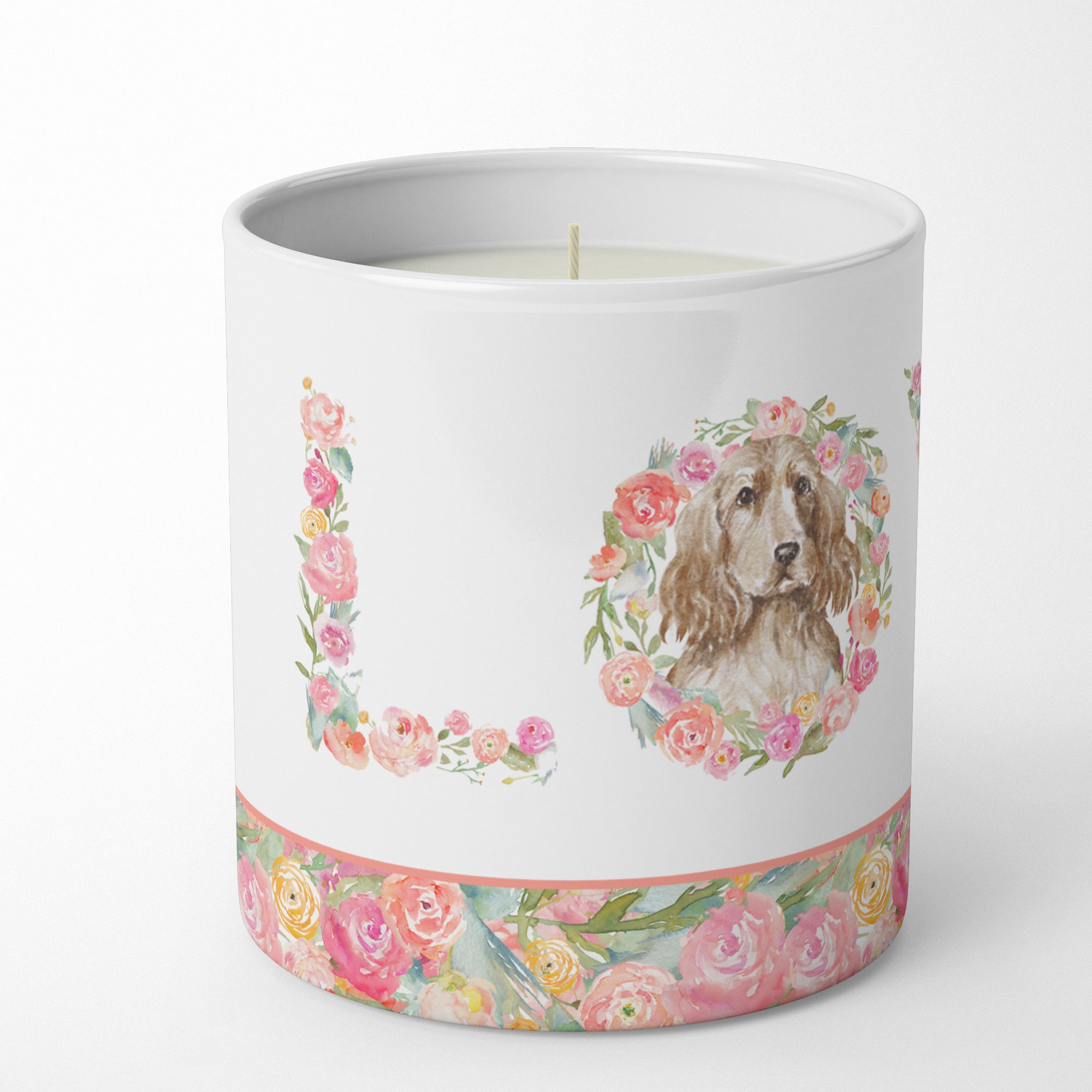 Buy this Cocker Spaniel #7 LOVE 10 oz Decorative Soy Candle