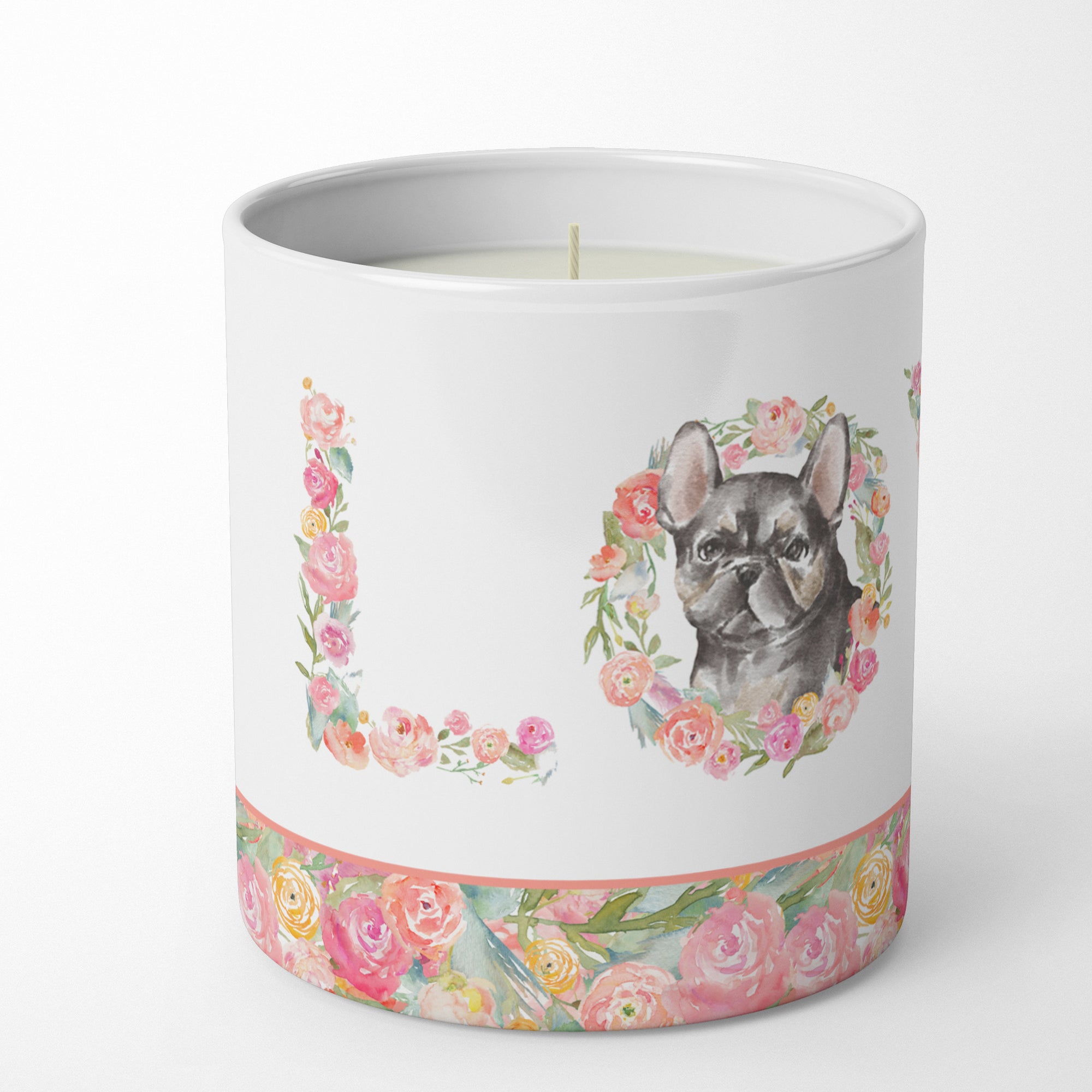 Buy this French Bulldog #6 LOVE 10 oz Decorative Soy Candle