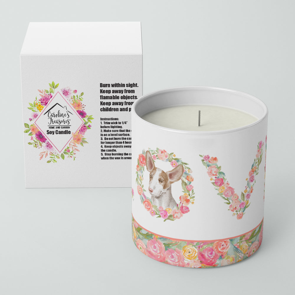 Ibizan Hound #2 LOVE 10 oz Decorative Soy Candle - the-store.com