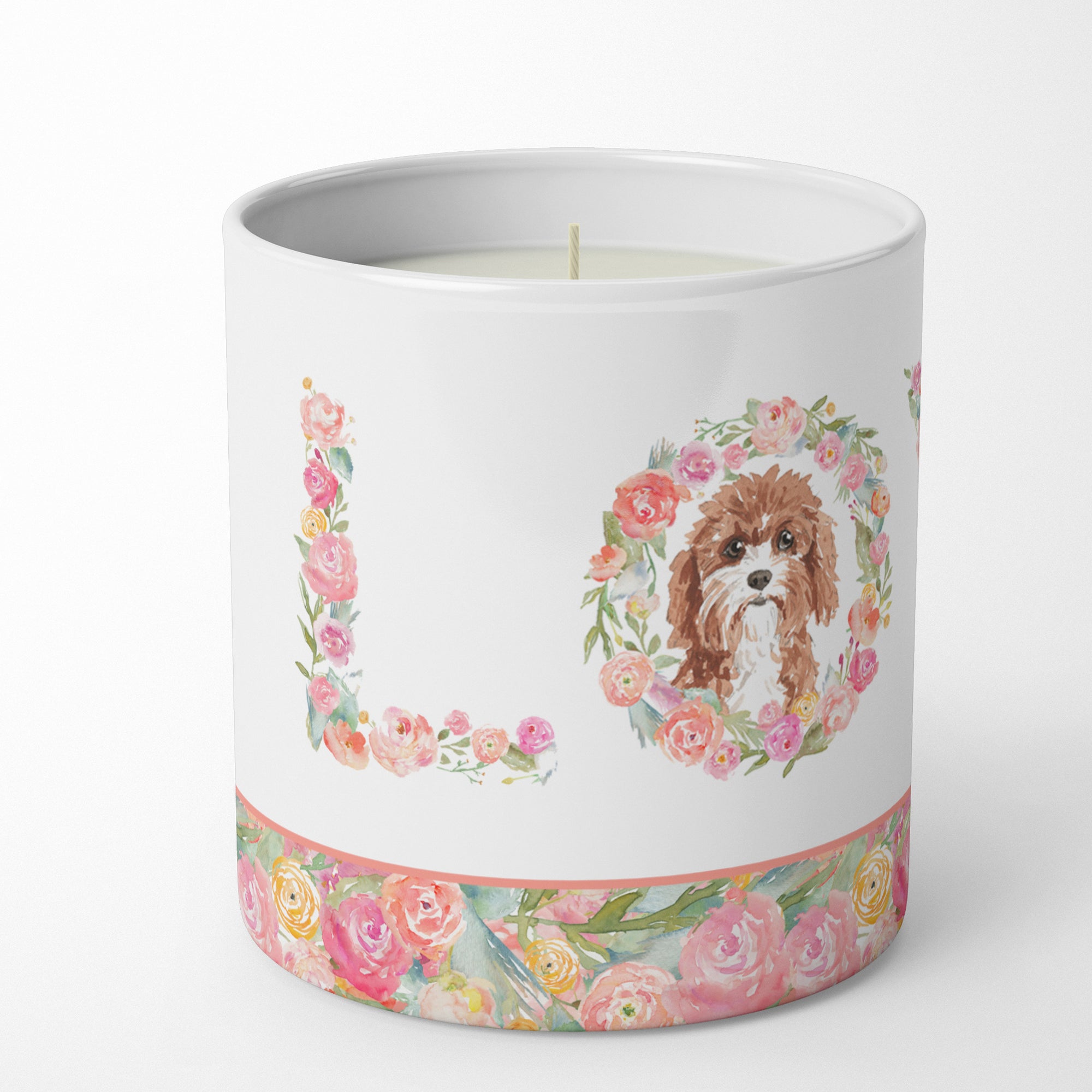 Buy this Cavapoo Love 10 oz Decorative Soy Candle