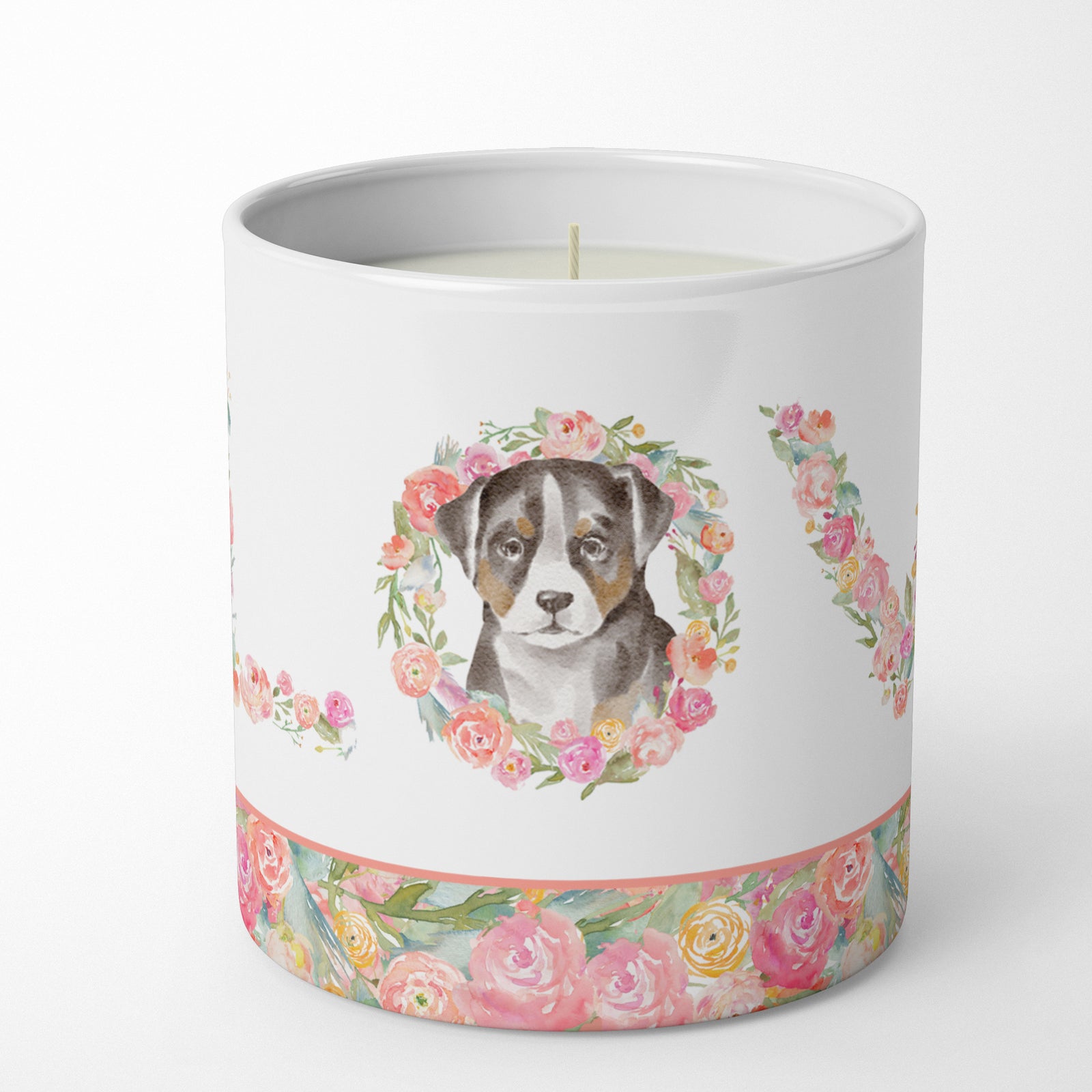 Buy this Appenzeller Sennenhund Puppy Love 10 oz Decorative Soy Candle