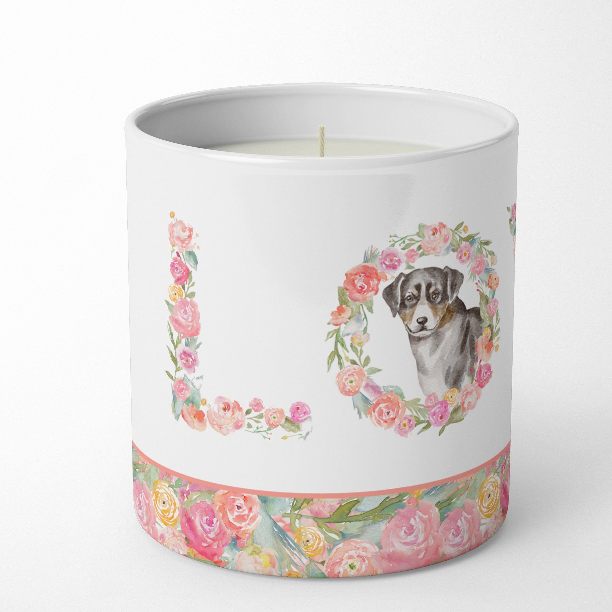 Appenzeller Sennenhund #4 Love 10 oz Decorative Soy Candle - the-store.com