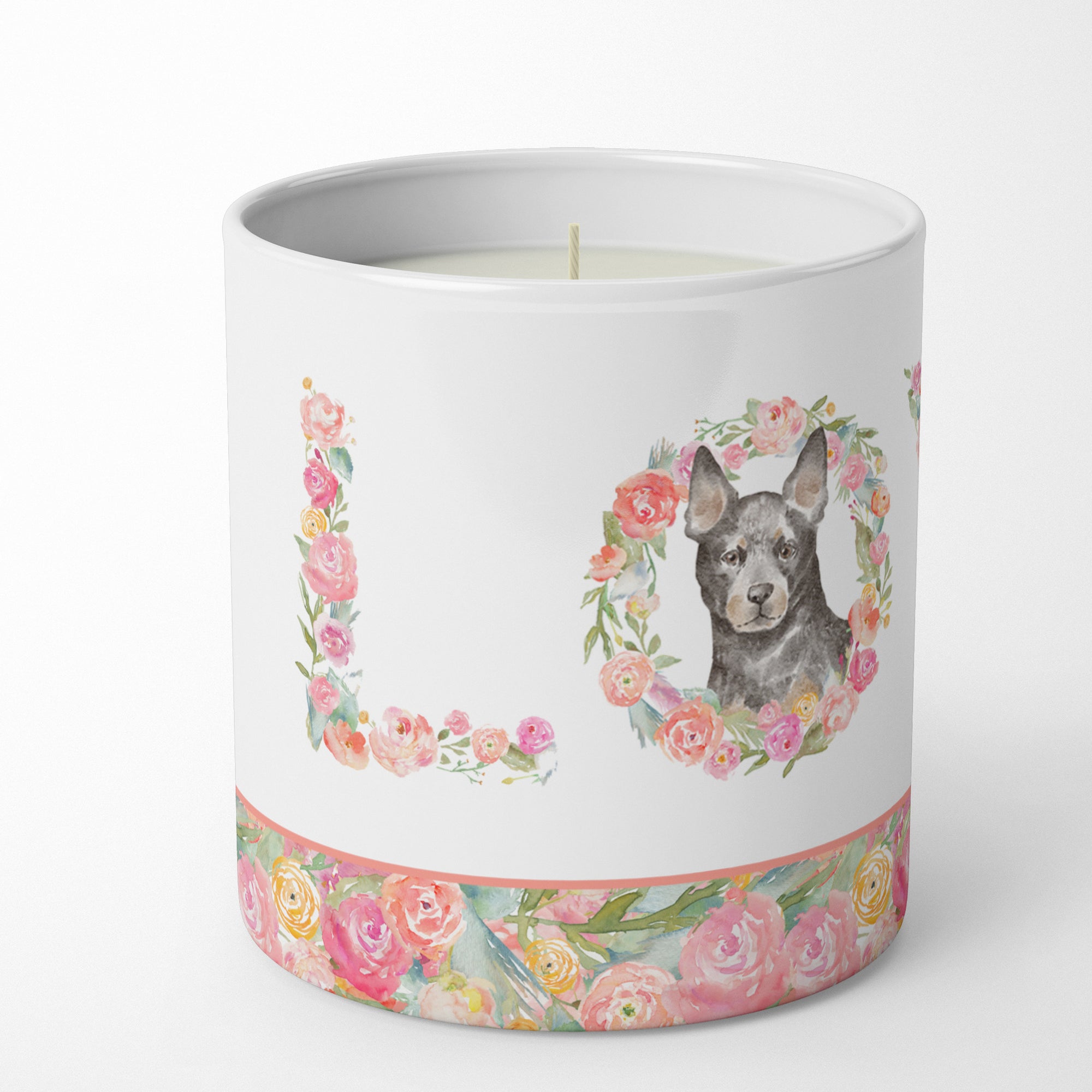 Buy this Australian Cattle Dog Love 10 oz Decorative Soy Candle