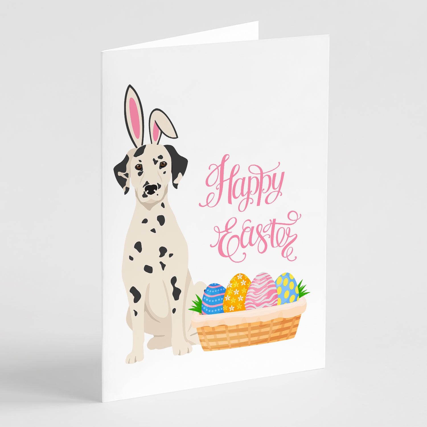 Buy this Dalmatian Easter Greeting Cards and Envelopes Pack of 8