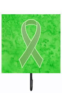 Lime Green Ribbon for Lymphoma Cancer Awareness Leash or Key Holder AN1212SH4 by Caroline's Treasures