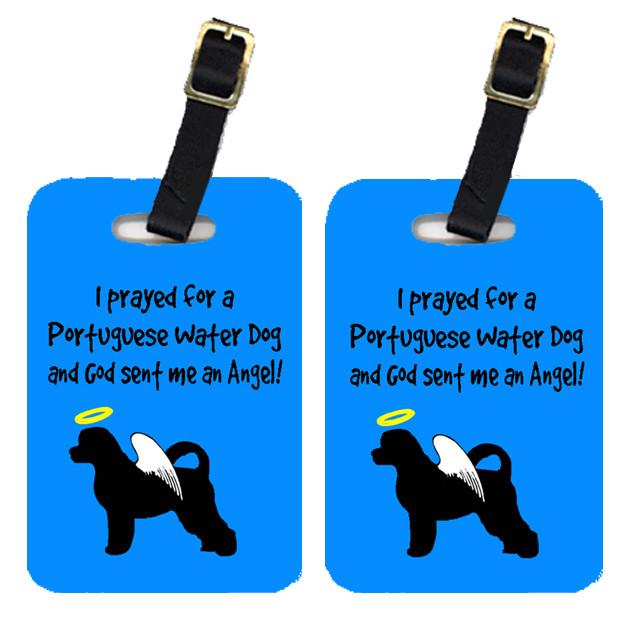 Pair of 2 Portuguese Water Dog Luggage Tags by Caroline's Treasures