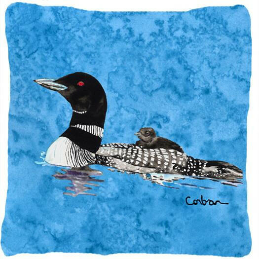 Bird - Loon Decorative   Canvas Fabric Pillow - the-store.com