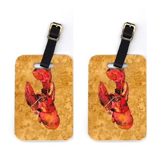 Pair of Lobster Luggage Tags by Caroline's Treasures