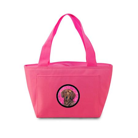 Pink Dachshund Lunch Bag or Doggie Bag SC9137PK by Caroline's Treasures