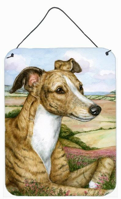 Lurcher by Debbie Cook Wall or Door Hanging Prints CDCO0385DS1216 by Caroline&#39;s Treasures