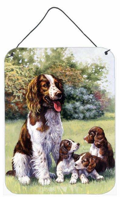 Springer Spaniels by Daphne Baxter Wall or Door Hanging Prints BDBA0288DS1216 by Caroline's Treasures