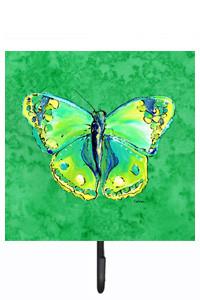 Butterfly Green on Green Leash or Key Holder by Caroline's Treasures