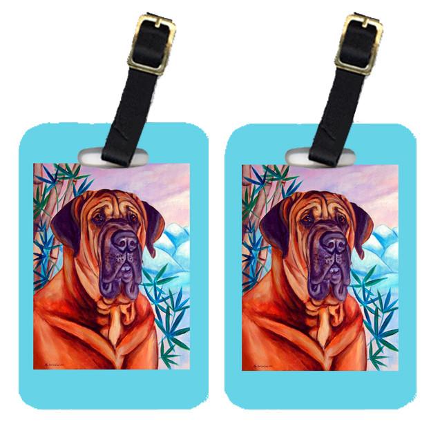 Pair of 2 Tosa Inu Luggage Tags by Caroline's Treasures