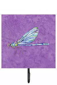 Dragonfly on Purple Leash or Key Holder by Caroline's Treasures
